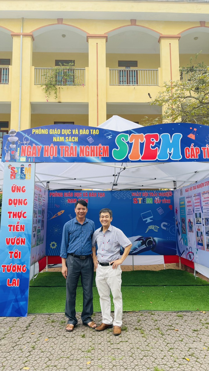 Ngày hội STEM cấp tỉnh năm học 2023-2024 do Sở Giáo dục và Đào tạo phối hợp tổ chức tại trường THPT Hà Bắc (Thanh Hà, Hải Dương), huyện Nam Sách